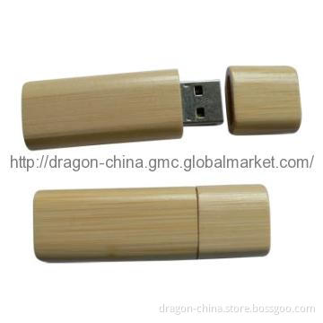 Bamboo or Wood USB Memory Stick